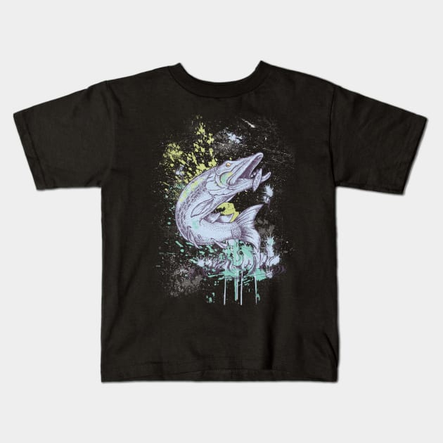 Pike Dream Kids T-Shirt by TheCore